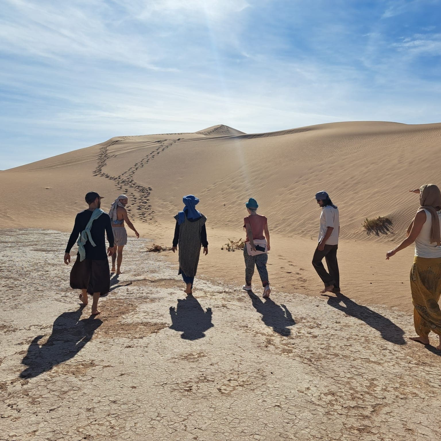 Promenade dans les dunes