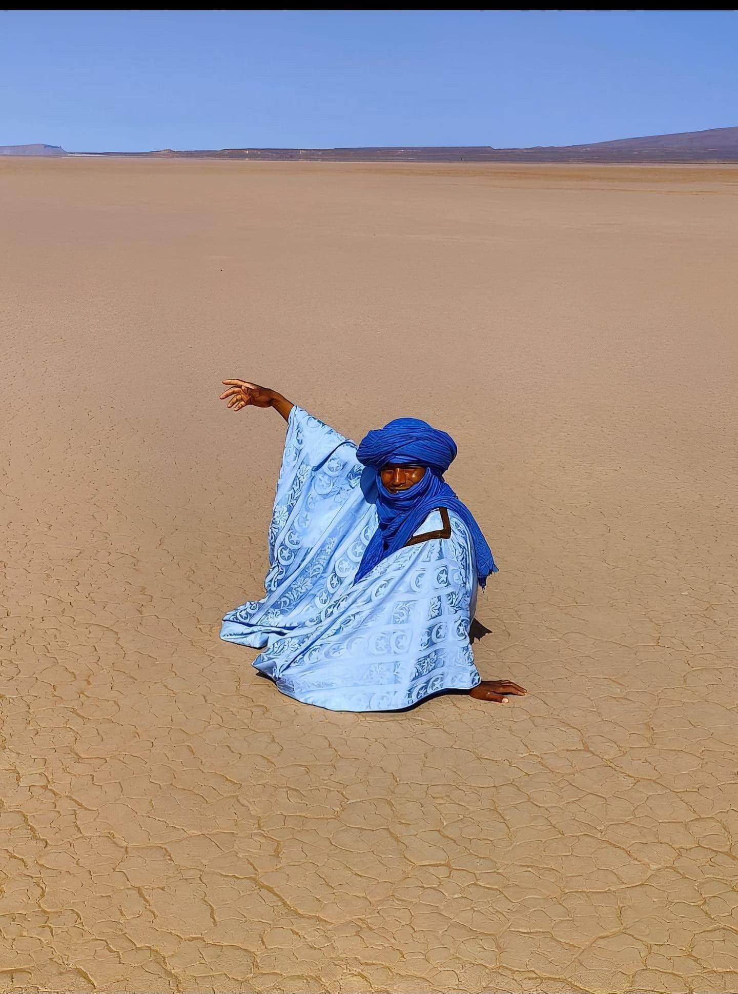 La vaste étendue du Sahara